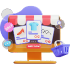 Icon service site e-commerce